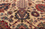 Khaki Runner Persian Fine Tabriz Hand-Knotted Wool Rug 3' 8" X 11' 10" - Q23941