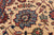 Khaki Runner Persian Fine Tabriz Hand-Knotted Wool Rug 3' 8" X 11' 10" - Q23941