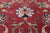 Wine/Navy 3' 0" X 10' 10" Runner Persian Fine Tabriz Handmade Wool Rug - Q23944