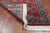 Wine/Navy 3' 0" X 10' 10" Runner Persian Fine Tabriz Handmade Wool Rug - Q23944