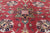 Wine/Navy 3' 0" X 10' 10" Runner Persian Fine Tabriz Handmade Wool Rug - Q23944