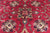 Wine/Navy 10' 1" X 14' 0" Persian Fine Tabriz Hand Knotted Wool Rug - Q23945
