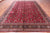 Wine/Navy 10' 1" X 14' 0" Persian Fine Tabriz Hand Knotted Wool Rug - Q23945