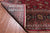 Wine/Navy 10' 1" X 14' 0" Persian Fine Tabriz Hand Knotted Wool Rug - Q23945