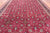 Wine/Navy Persian Fine Tabriz Handmade Wool Rug 10' 2" X 13' 10" - Q23946
