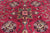 Wine/Navy Persian Fine Tabriz Handmade Wool Rug 10' 2" X 13' 10" - Q23946