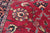 Wine/Navy 2' 6" X 9' 7" Runner Persian Fine Tabriz Handmade Wool Rug - Q23947