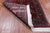 Wine/Navy 2' 8" X 11' 8" Persian Fine Tabriz Hand-Knotted Wool Runner Rug - Q23948