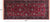 Wine/Navy 2' 6" X 6' 0" Persian Fine Tabriz Hand-Knotted Wool Runner Rug - Q23949