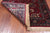 Wine/Navy 2' 6" X 6' 0" Persian Fine Tabriz Hand-Knotted Wool Runner Rug - Q23949