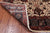 Beige 5' Square Persian Fine Tabriz Hand-Knotted Wool Rug - Q23954