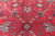 Red Persian Fine Tabriz Handmade Wool Rug 9' 11" X 13' 7" - Q23955
