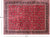 Red Persian Fine Tabriz Handmade Wool Rug 9' 11" X 13' 7" - Q23955