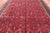 Red Persian Fine Tabriz Handmade Wool Rug 9' 11" X 13' 7" - Q23955