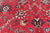 Red Persian Fine Tabriz Handmade Wool Rug 9' 11" X 13' 7" - Q23955