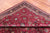 Wine/Navy 9' 0" X 12' 1" Persian Fine Tabriz Handmade Wool Rug - Q23956