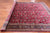Wine/Navy 9' 0" X 12' 1" Persian Fine Tabriz Handmade Wool Rug - Q23956