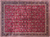 Wine/Navy 9' 0" X 12' 1" Persian Fine Tabriz Handmade Wool Rug - Q23956