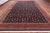 Navy Blue Persian Fine Tabriz Hand Knotted Wool Rug 12' 0" X 18' 2" - Q23957