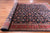 Navy Blue Persian Fine Tabriz Handmade Wool Rug 9' 6" X 19' 7" - Q23958