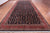 Navy Blue Persian Fine Tabriz Handmade Wool Rug 9' 6" X 19' 7" - Q23958