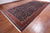 Navy Blue Persian Fine Tabriz Handmade Wool Rug 9' 6" X 19' 7" - Q23958