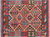 3' 0" X 3' 10" Reversible Kilim Flat Weave Wool On Wool Rug - Q23959
