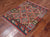 3' 0" X 3' 10" Reversible Kilim Flat Weave Wool On Wool Rug - Q23959