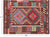 4' 1" X 5' 6" Reversible Kilim Flat Weave Wool On Wool Rug - Q23962