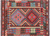 4' 1" X 5' 6" Reversible Kilim Flat Weave Wool On Wool Rug - Q23962