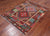 4' 1" X 5' 6" Reversible Kilim Flat Weave Wool On Wool Rug - Q23962