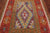 3' 10" X 5' 7" Reversible Kilim Flat Weave Wool On Wool Rug - Q23963