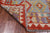 4' 1" X 6' 5" Reversible Kilim Flat Weave Wool On Wool Rug - Q23966