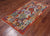 3' 3" X 6' 6" Runner Kilim Flat Weave Reversible Wool On Wool Rug - Q23969
