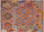 4' 10" X 6' 6" Reversible Kilim Flat Weave Wool On Wool Rug - Q23970