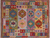 5' 0" X 6' 8" Reversible Kilim Flat Weave Wool On Wool Rug - Q23971