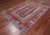 5' 3" X 6' 10" Reversible Kilim Flat Weave Wool On Wool Rug - Q23972