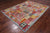 6' 0" X 8' 0" Reversible Kilim Flat Weave Wool On Wool Rug - Q23973