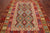 5' 7" X 8' 9" Reversible Kilim Flat Weave Wool On Wool Rug - Q23974