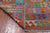 6' 10" X 9' 9" Reversible Kilim Flat Weave Wool On Wool Rug - Q23976