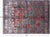 Brown 5' 6" X 7' 8" Oxidized Persian Tabriz Wool & Silk Hand Knotted Rug - Q23979