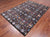 Brown Persian Tabriz Hand-Knotted Wool & Silk Rug 5' 7" X 7' 10" - Q23984