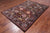 Brown 5' 8" X 7' 11" Persian Tabriz Wool & Silk Handmade Rug - Q23985