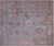 Grey 8' 5" X 10' 1" Turkish Angora Oushak Hand Knotted Wool Rug - Q23992