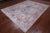 Blue 8' 1" X 10' 2" Turkish Angora Oushak Handmade Wool Rug - Q23993