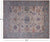 Ivory 8' 3" X 10' 2" Turkish Angora Oushak Handmade Wool Rug - Q23994