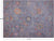 Blue/Grey 9' 0" X 11' 11" Turkish Angora Oushak Hand-Knotted Wool Rug - Q23995