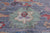 Blue/Grey 9' 0" X 11' 11" Turkish Angora Oushak Hand-Knotted Wool Rug - Q23995