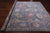 Grey 9' 3" X 12' 2" Turkish Angora Oushak Handmade Wool Rug - Q23997