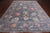 Grey 9' 3" X 12' 2" Turkish Angora Oushak Handmade Wool Rug - Q23997